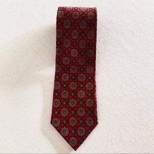 J. Z. Richards Red Silk Tie